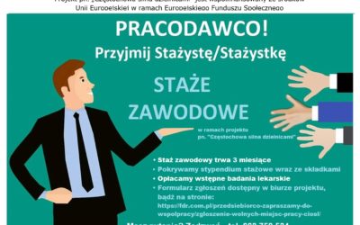 Pracodawco! Przyjmij Stażystę/Stażystkę