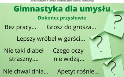 Gimnastyka dla umysłu