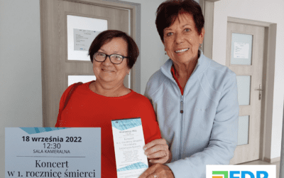 Losowanie biletu na koncert dla uczestników gimnastyki w piątek o godzinie 11:00!