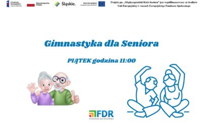 Piątek 11:00 Gimnastyka dla Seniorów