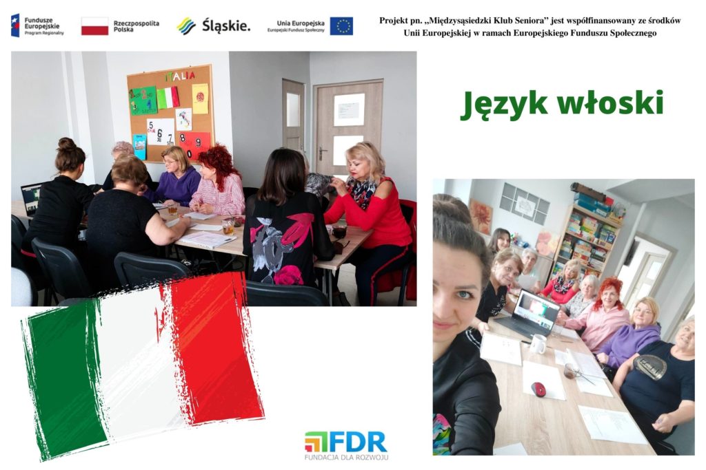 Fundacja Dla Rozwoju Klub Seniora Język włoski