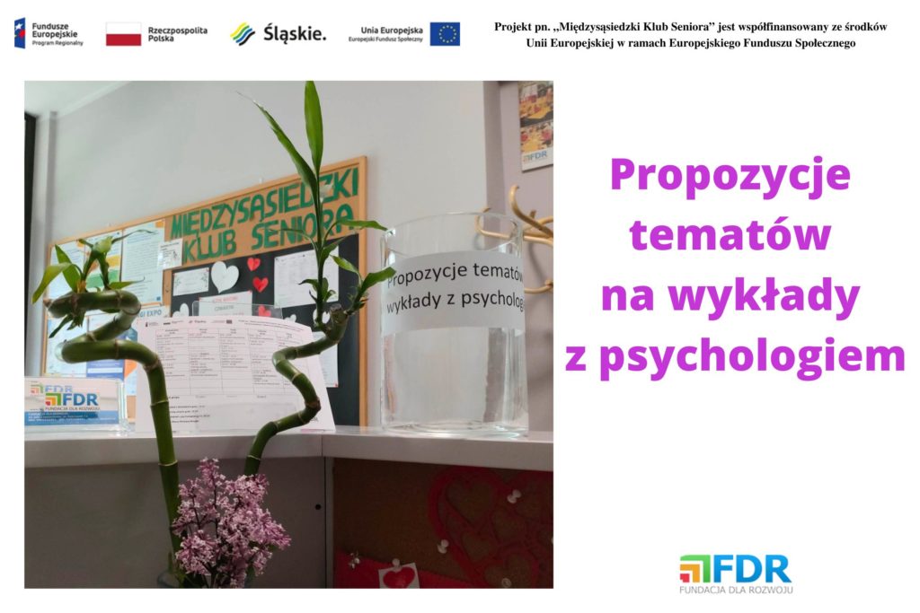 Fundacja Dla Rozroju Psycholog Klub Seniora