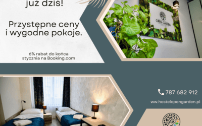 Hostel Open Garden – idealny na weekend w Częstochowie
