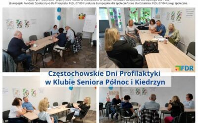 Częstochowskie Dni Profilaktyki – KS Północ i KS Kiedrzyn